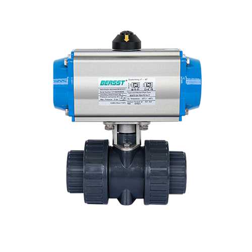 【BERSST】氣動UPVC球閥/雙由令