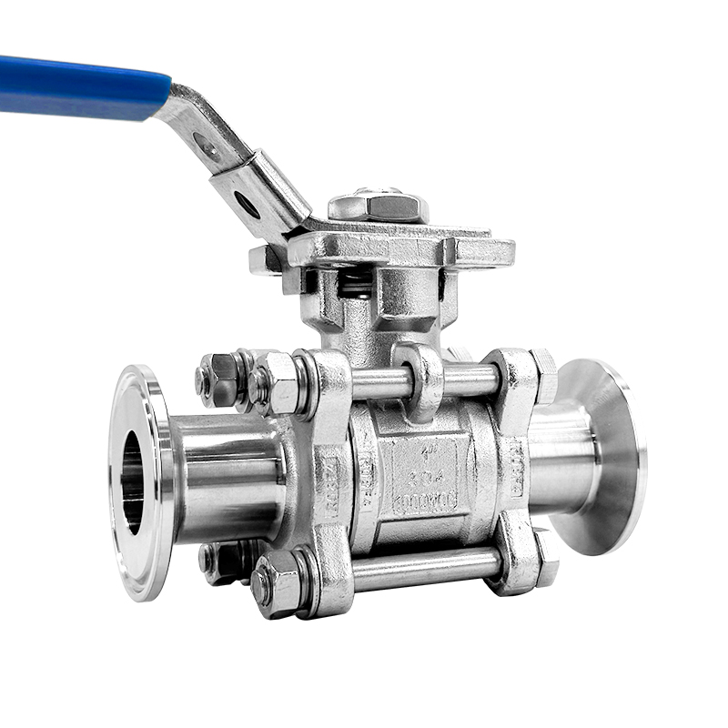 手動(dòng)三片式快裝球閥